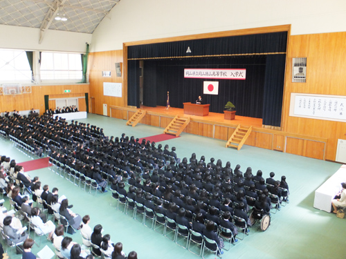 H25入学式全体